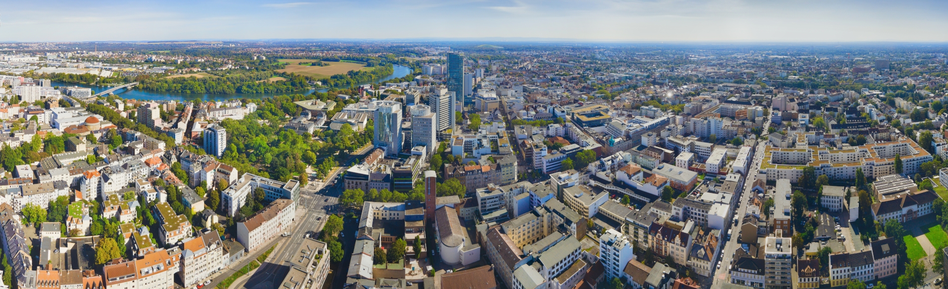 Luftaufnahme von Offenbach am Main